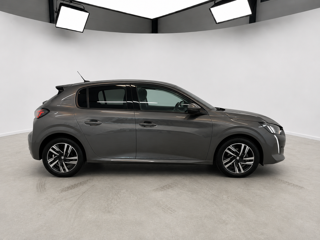 Peugeot 208 2020 alure sky, set fra siden hos ENV Auto i Odense