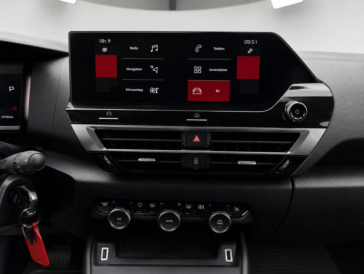 citroen c4 2021, ser touchskærmen hos ENV Auto i Odense